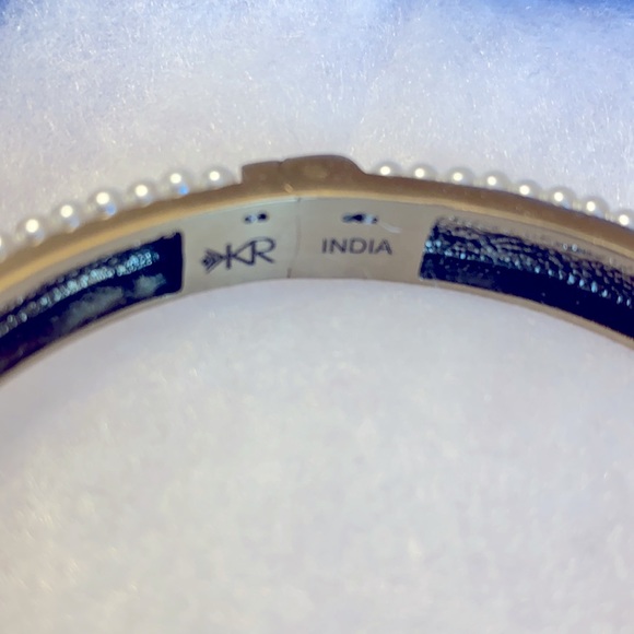 SILPADA K& R Brass & Faux Pearl Bracelet - Picture 2 of 5